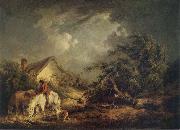 George Morland The Approaching Storm china oil painting reproduction